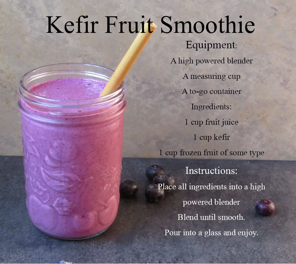 Kefir Fruit smoothie