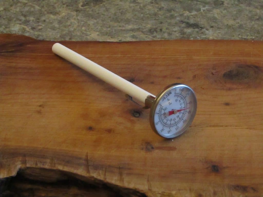 A thermometer