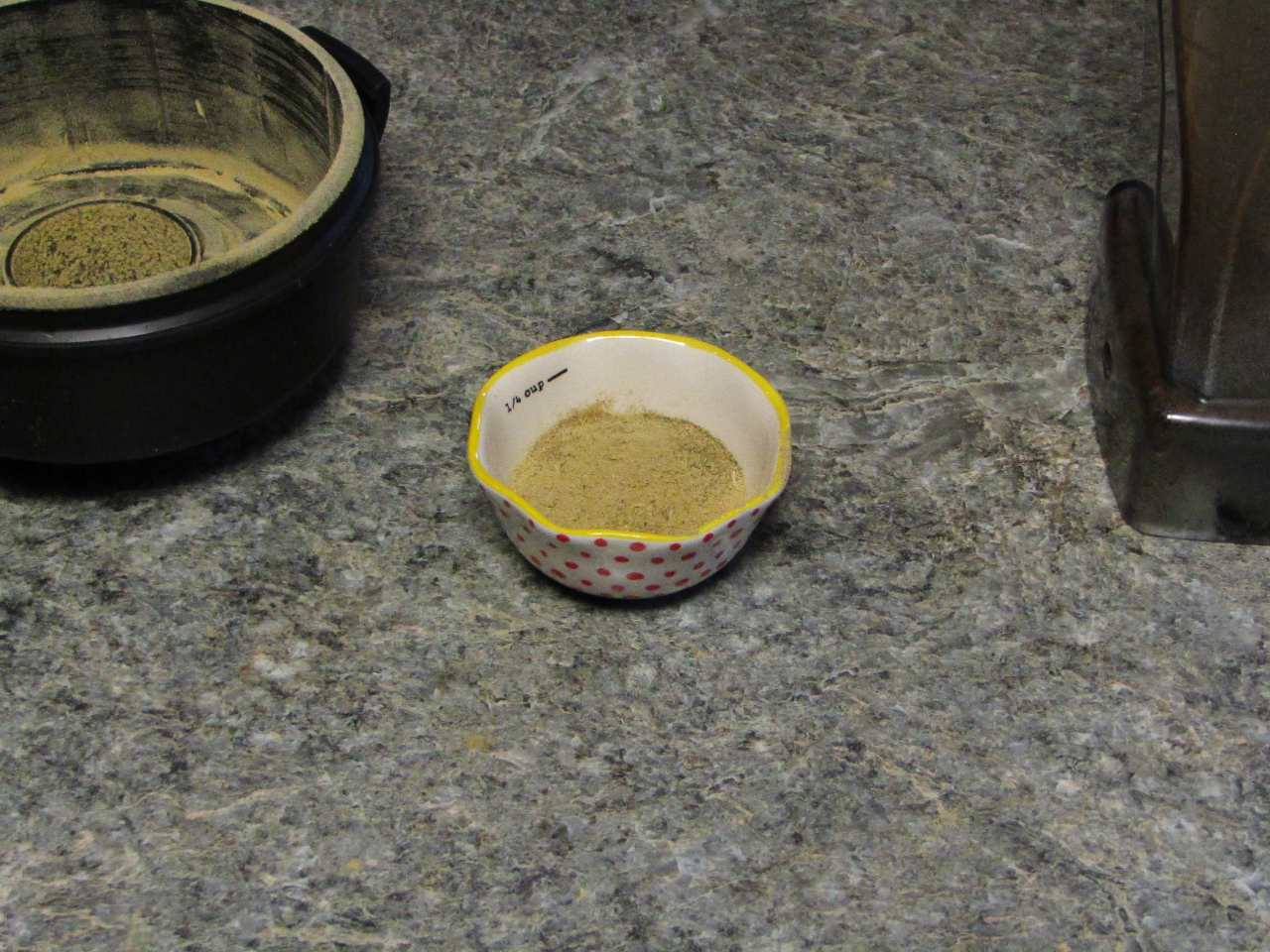 powdered fermented hot pepper in a small bowl